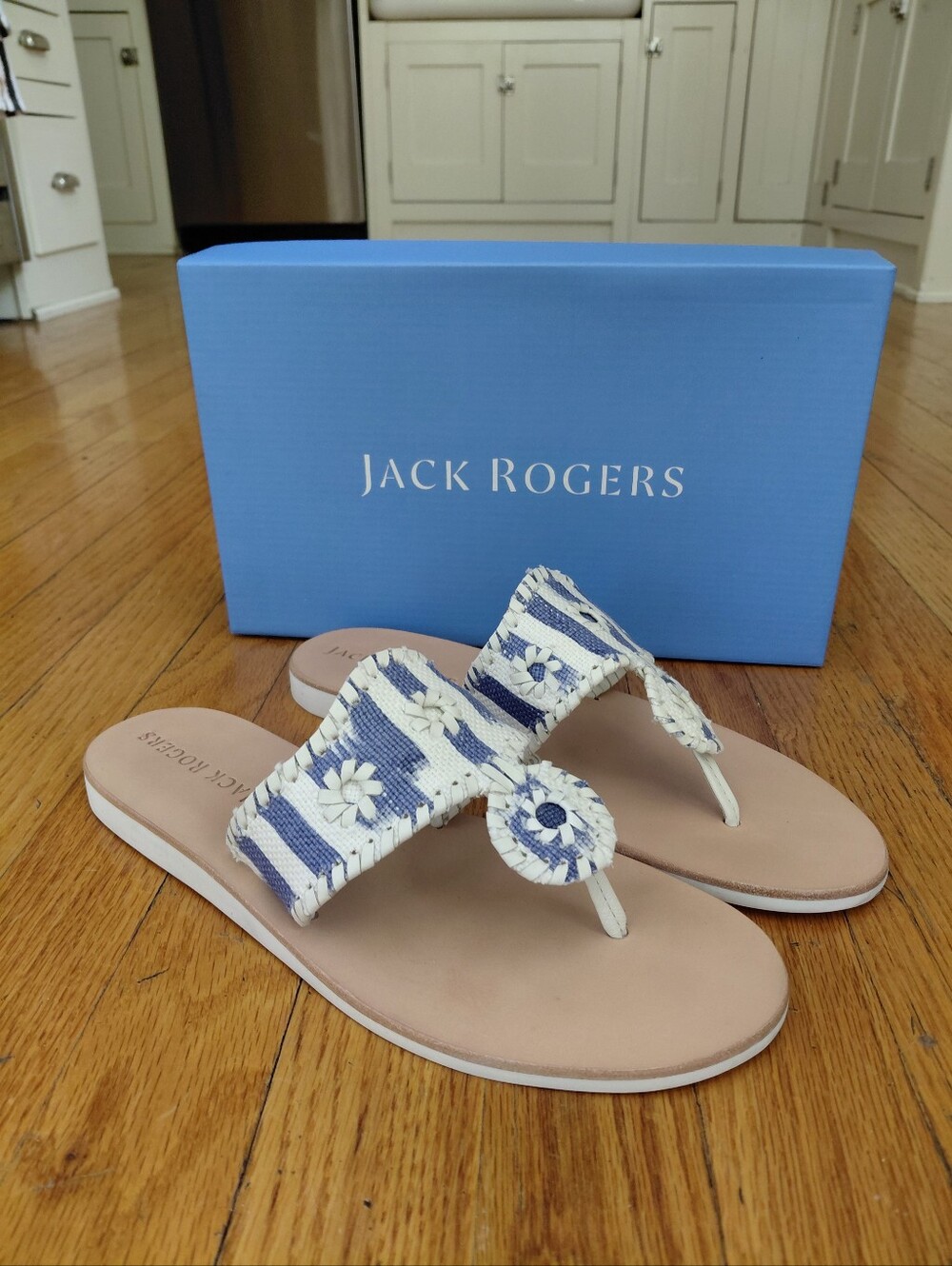 Jack Rogers Spartina Sandals sz 9.5 NEW!!!